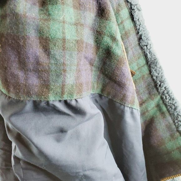 Pendleton Men's Teal Long Sleeve Wool Thermal Full Zip Jacket Size XL - Picture 7 of 10